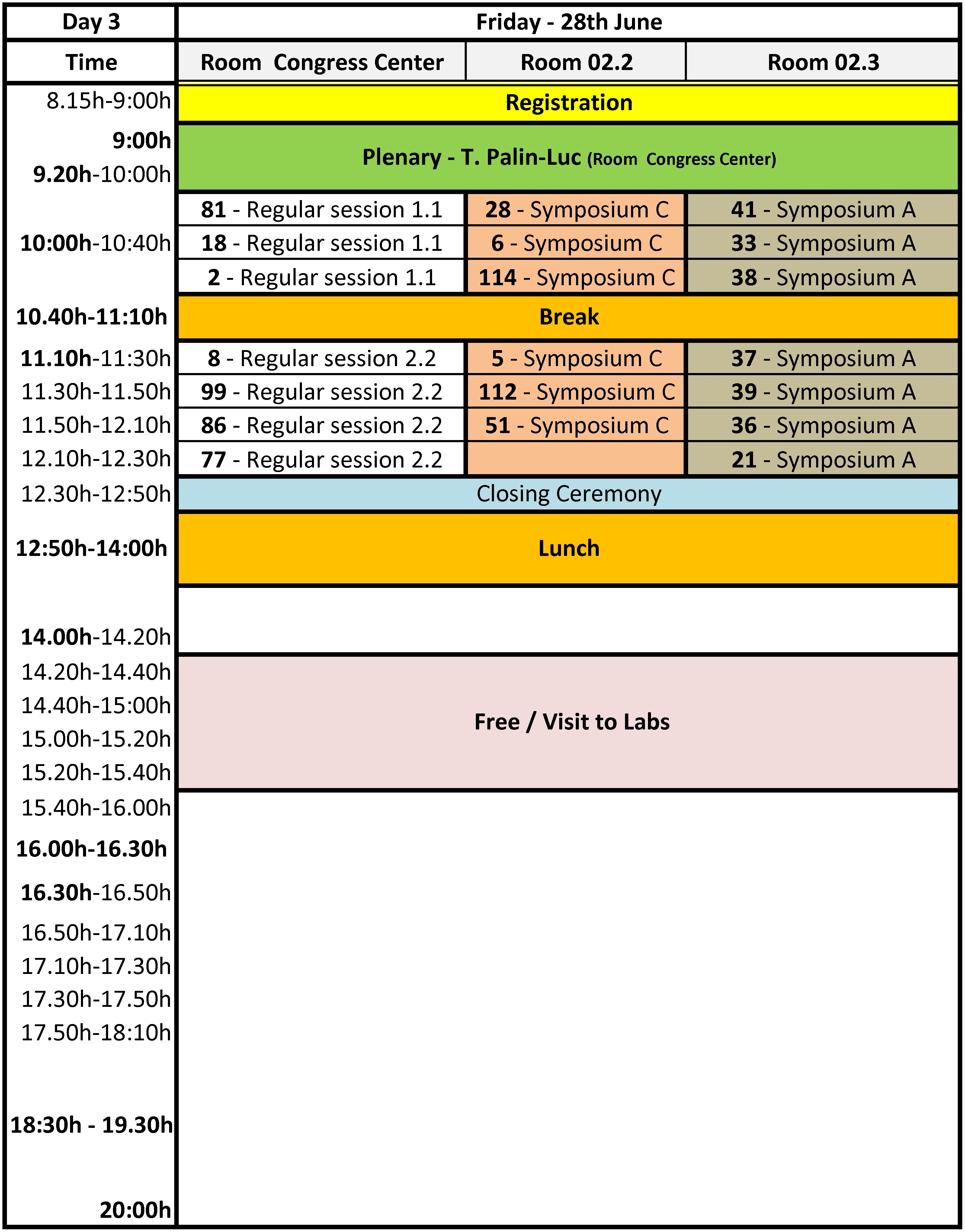 VHCF9 Conference Program